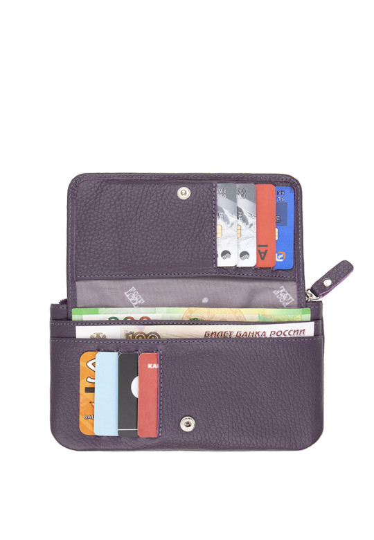 Кошелек Esse 78513 ИНКАНТО ЧЕРНИКА тиснение Кошелек Esse 78513 ИНКАНТО ЧЕРНИКА тиснение