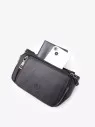 Мужская сумка на пояс Hight Touch 8786-34 черная Мужская сумка на пояс Hight Touch 8786-34 черная