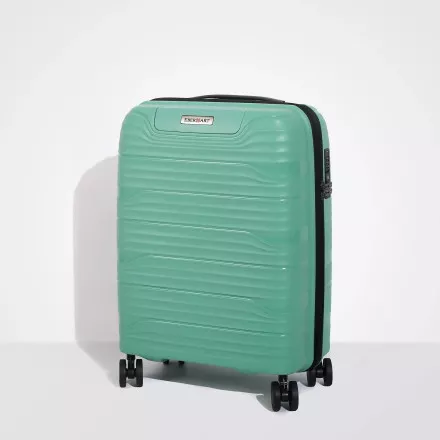 Чемодан Eberhart Wave 46W-022 полипропилен 4 колеса зелёный Чемодан Eberhart Wave 46W-022 полипропилен 4 колеса зелёный