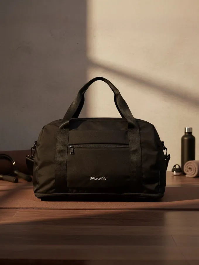 Сумка дорожно-спортивная Baggins 9230 черная Сумка дорожно-спортивная Baggins 9230 черная