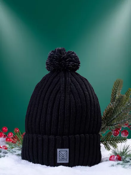 Шапка мужская 13119 MARHATTER чёрный(57-59) Шапка мужская 13119 MARHATTER чёрный(57-59)