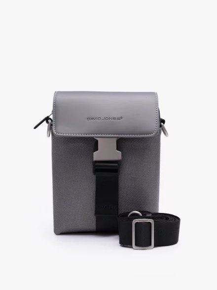 Сумка David Jones 7491 silvery grey