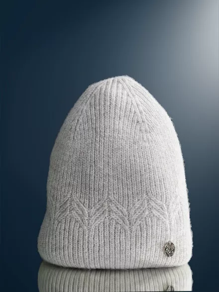 Шапка женская 12742/3 MARHATTER серо-бежевый (56-58) Шапка женская 12742/3 MARHATTER серо-бежевый (56-58)