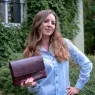 Женская бордовая кожаная сумка Natalia Kalinovskaya «Альда» Женская бордовая кожаная сумка Natalia Kalinovskaya «Альда»