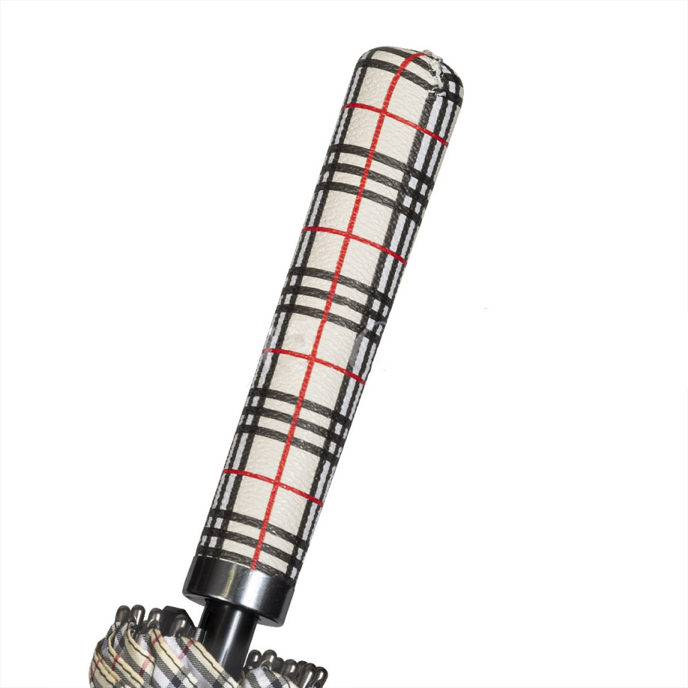 Зонт-трость Almas 437, 16 спицы, ручка прямая кожа Зонт-трость Almas 437, 16 спицы, ручка прямая кожа