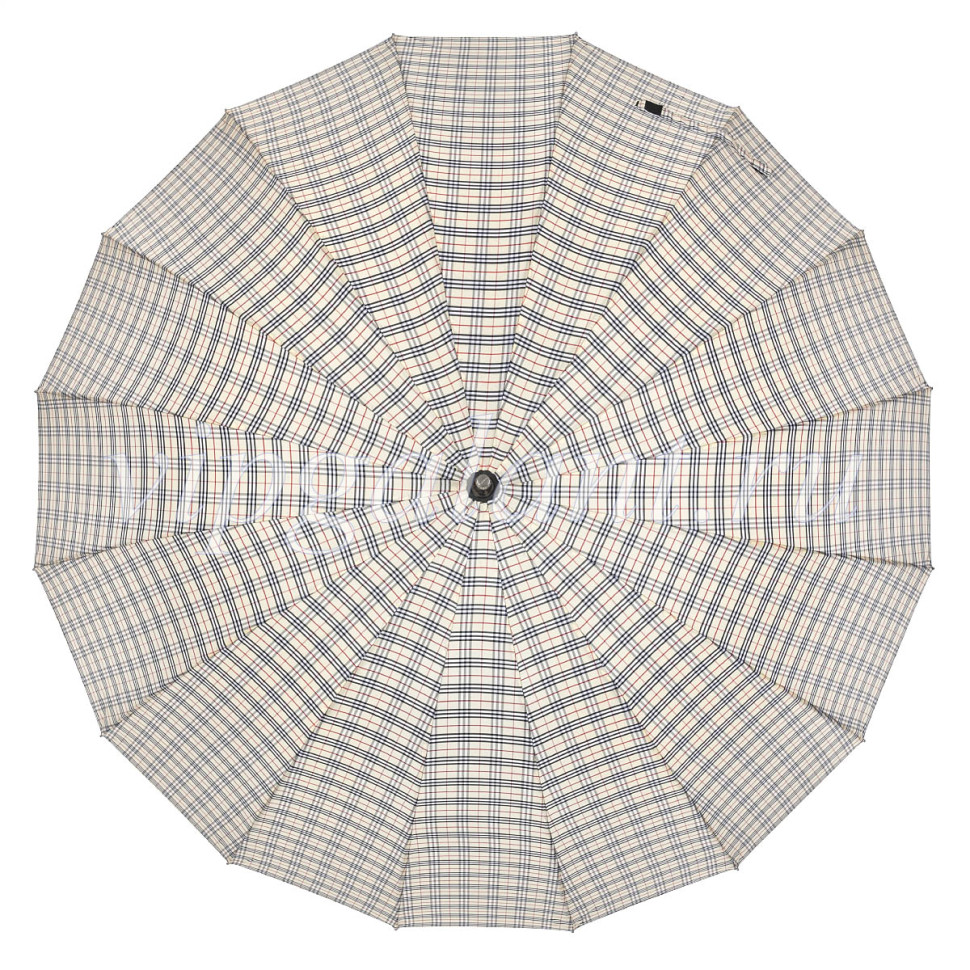 Зонт-трость Almas 437, 16 спицы, ручка прямая кожа Зонт-трость Almas 437, 16 спицы, ручка прямая кожа