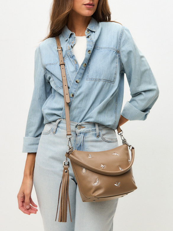 Сумка Curanni 2420 дольче тауп Сумка Curanni 2420 дольче тауп