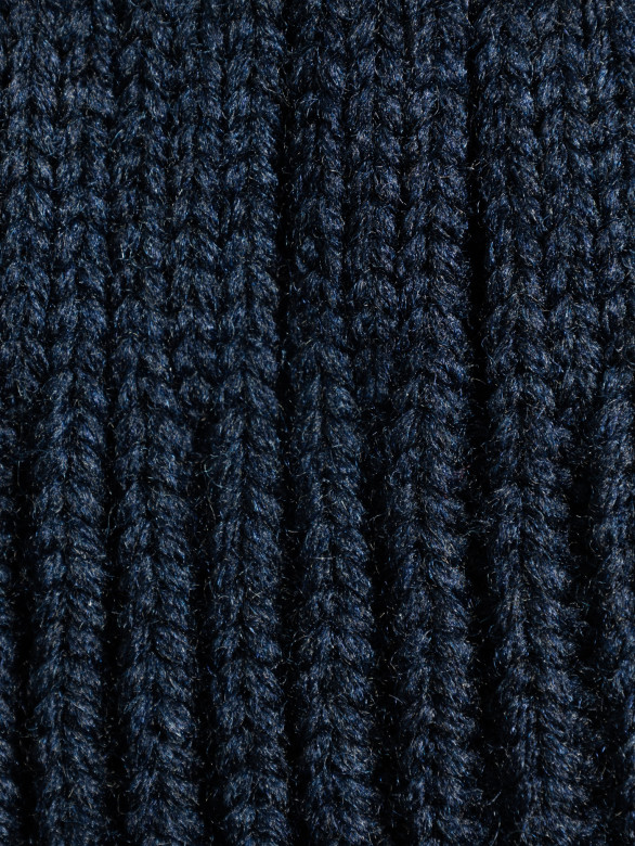 Шапка мужская 12072/2 MARHATTER тёмно-синяя (57-59)