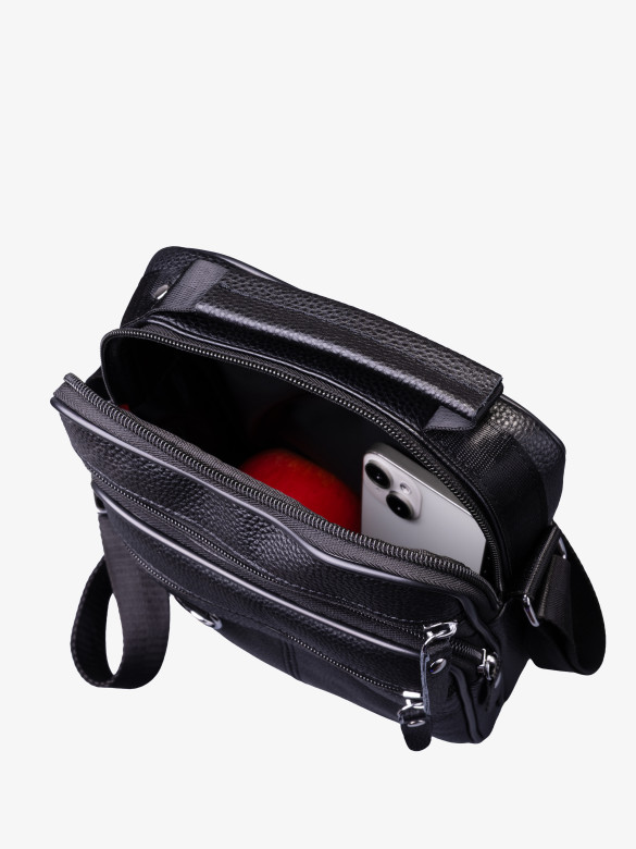 Сумка мужская Baggins 720 черная Сумка мужская Baggins 720 черная