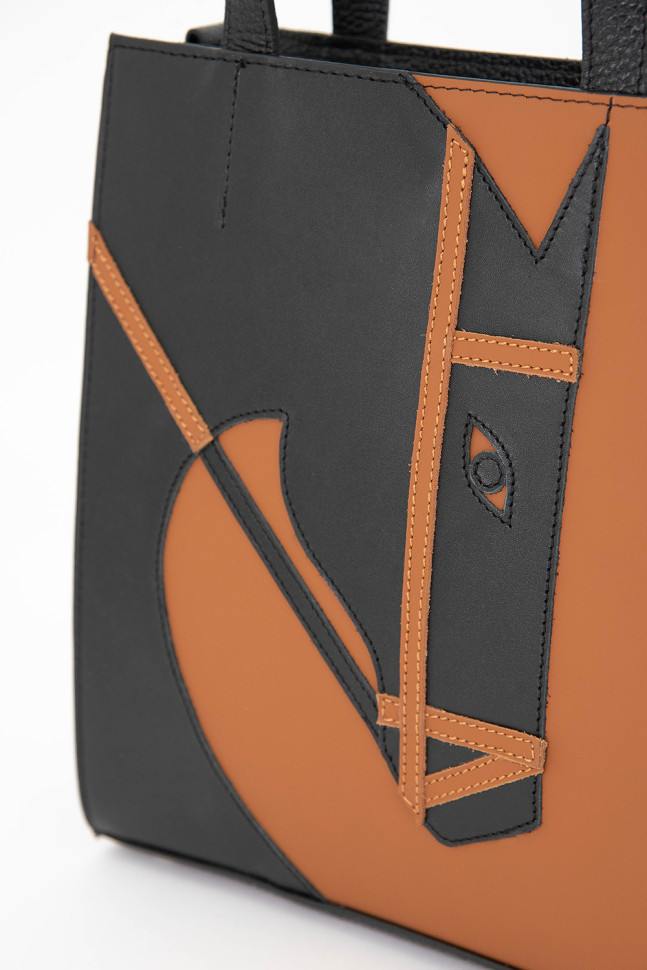 Сумка Protege ДС-554-314 "Конь" черный флотер