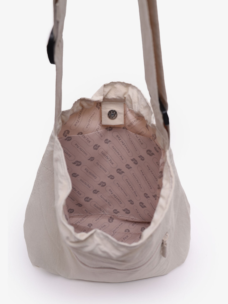 Сумка женская Colorful Fox Б 815 бежевая