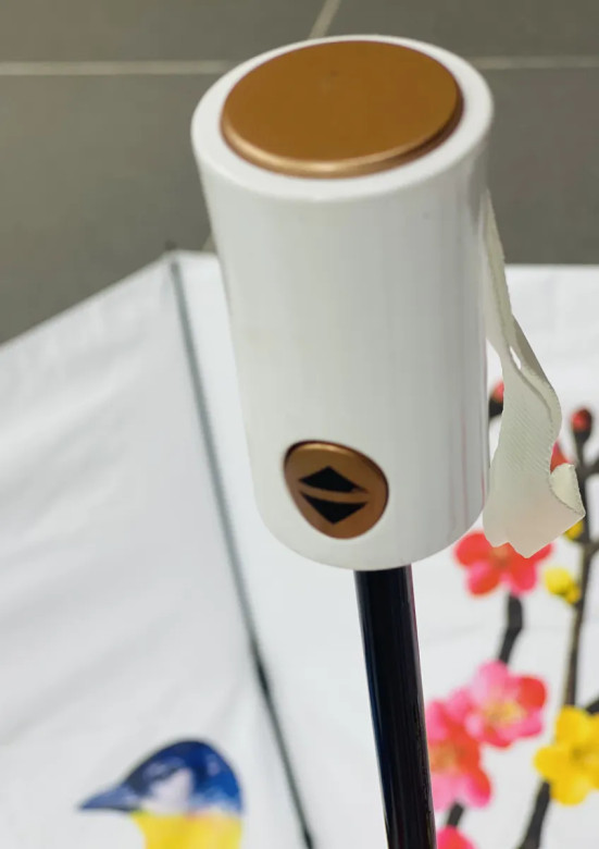 Зонт женский Arman Umbrella 555, полный автомат, чёрно-белый, двухсторонний