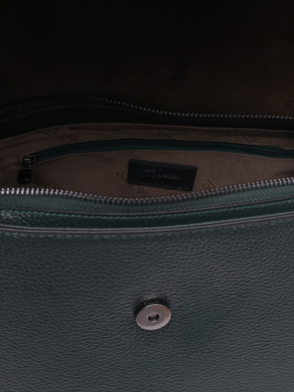 Сумка женская Karya 2447 тёмно-зелёная