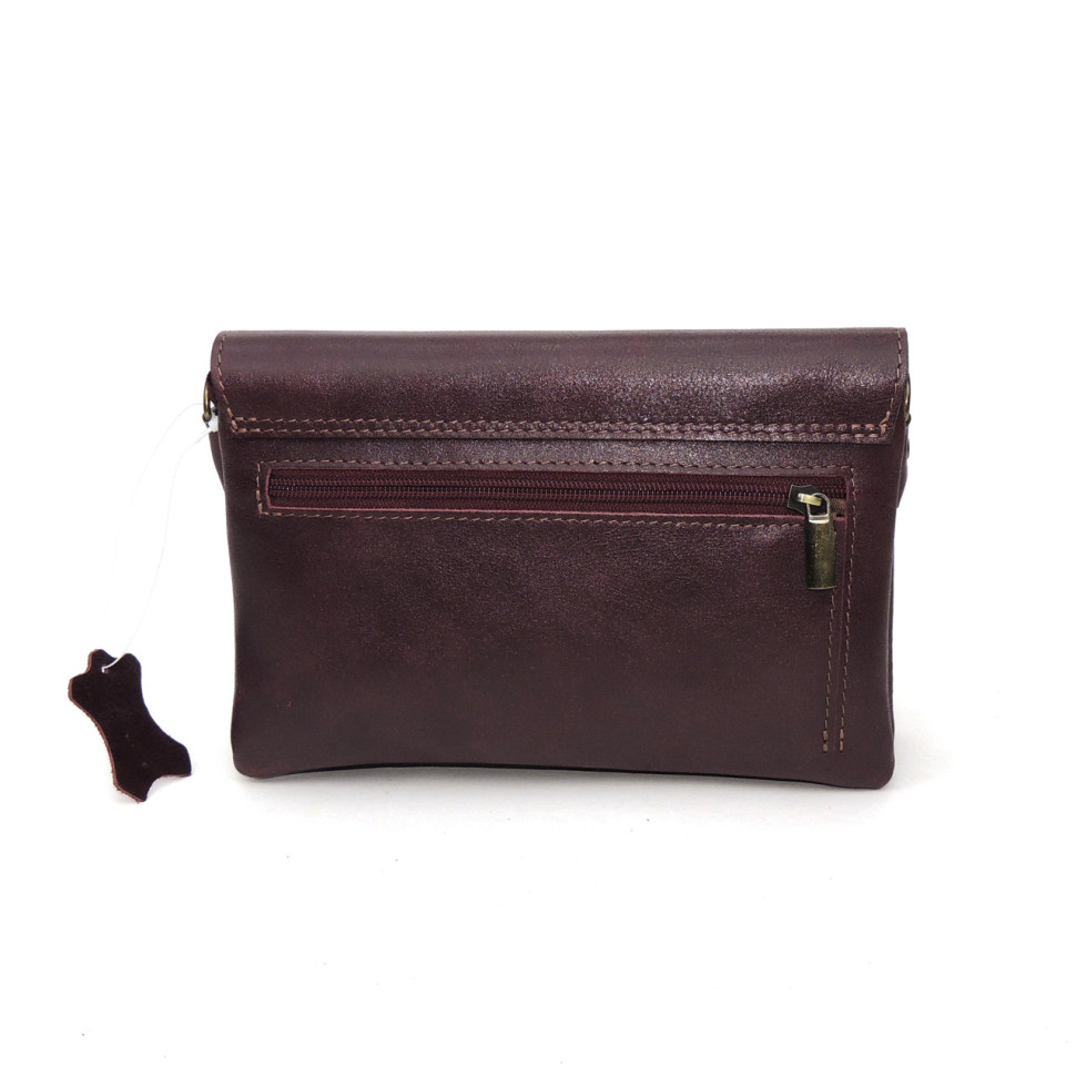 Женская кожаная сумка Natalia Kalinovskaya С74т «Дария» бордо Женская кожаная сумка Natalia Kalinovskaya С74т «Дария» бордо