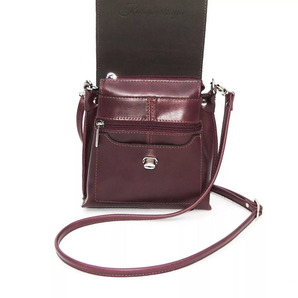 Сумка женская Natalia Kalinovskaya, С76т "Джун" бордо Сумка женская Natalia Kalinovskaya, С76т "Джун" бордо