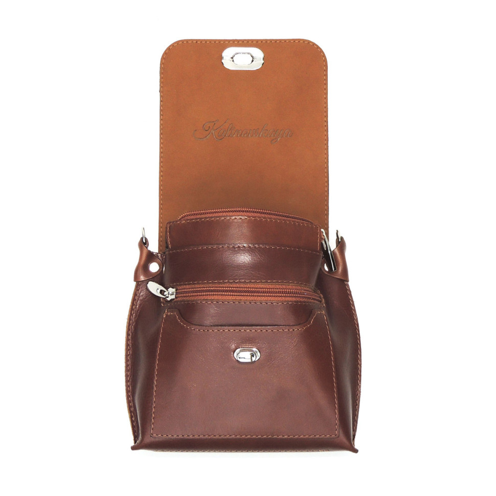 Сумка женская Natalia Kalinovskaya, С76т «Капри» рыжая