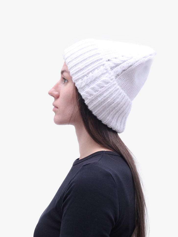 Шапка Stigler 23-302 белая