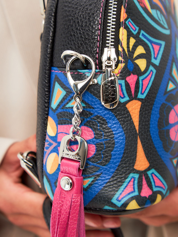 Рюкзак Curanni 2412 орнаменто фуксия Рюкзак Curanni 2412 орнаменто фуксия