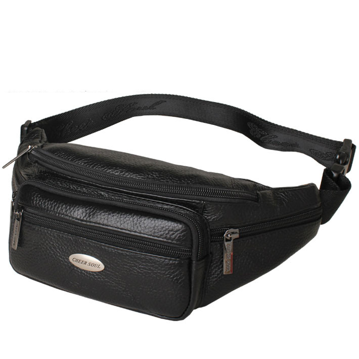 Сумка на пояс Cheer Soul 7211 чёрная Сумка на пояс Cheer Soul 7211 чёрная