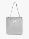 Сумка-шопер Baggins Б 6001 светло-серая