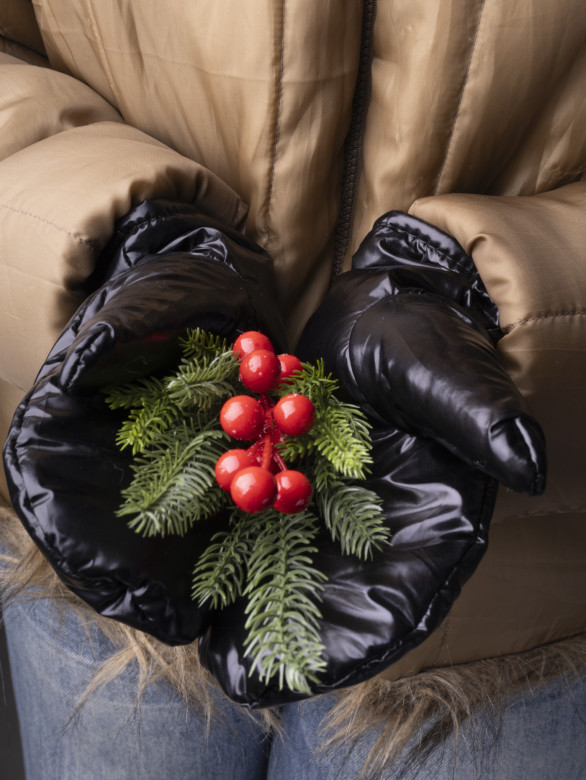 Варежки женские Baggins балонь. черные Варежки женские Baggins балонь. черные