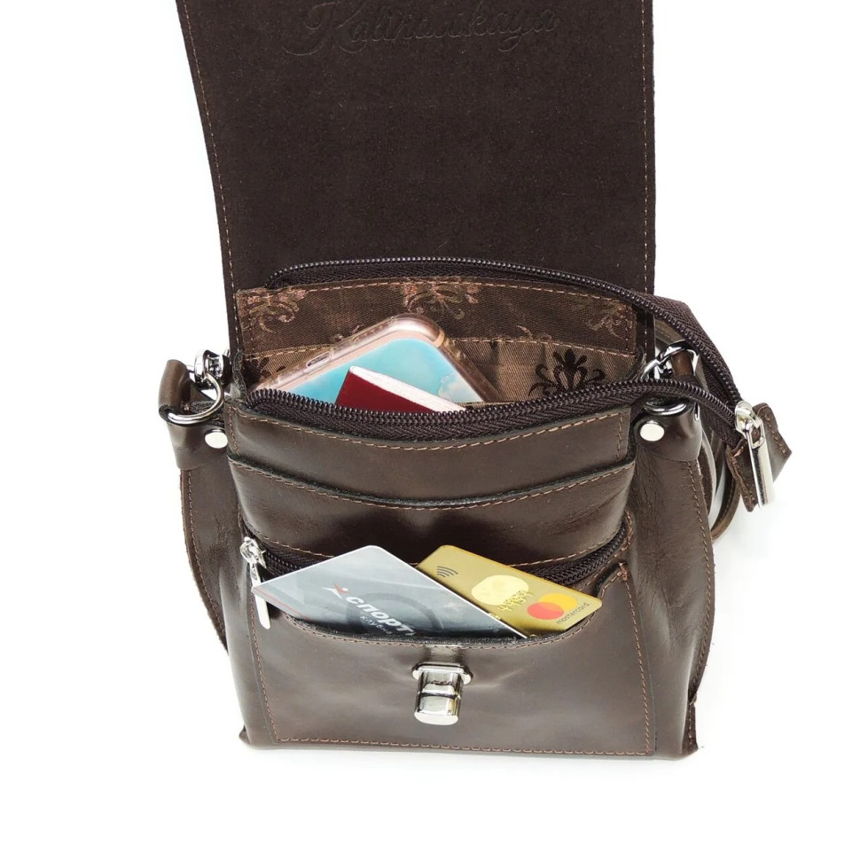 Сумка женская Natalia Kalinovskaya 76п.621 Лаура коричневая Сумка женская Natalia Kalinovskaya 76п.621 Лаура коричневая