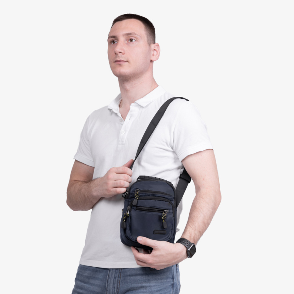 Сумка Aotian Б 53257 синяя Сумка Aotian Б 53257 синяя