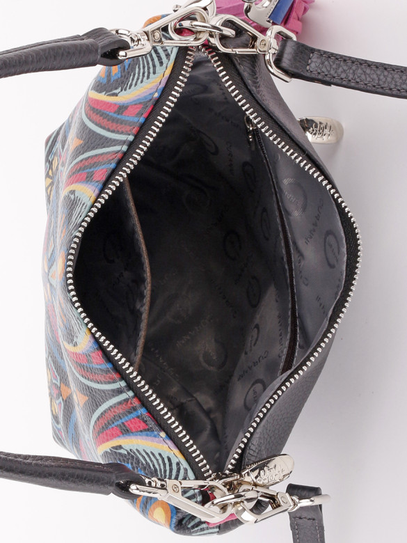 Сумка Curanni 2420 орнаменто черная