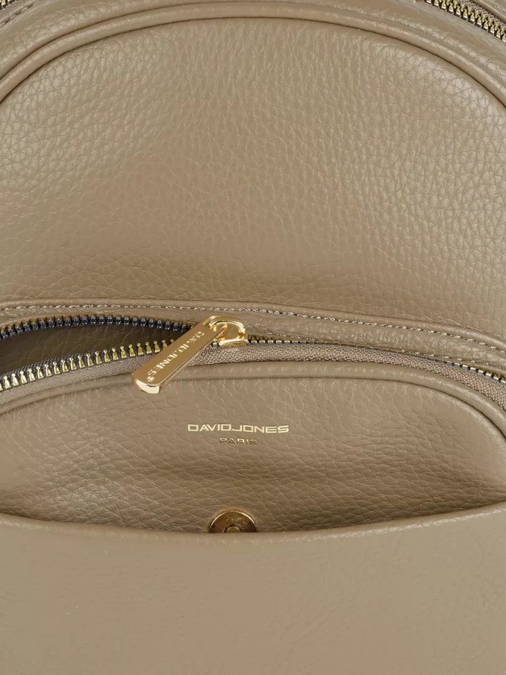 Рюкзак женский David Jones 7000-2 taupe Рюкзак женский David Jones 7000-2 taupe