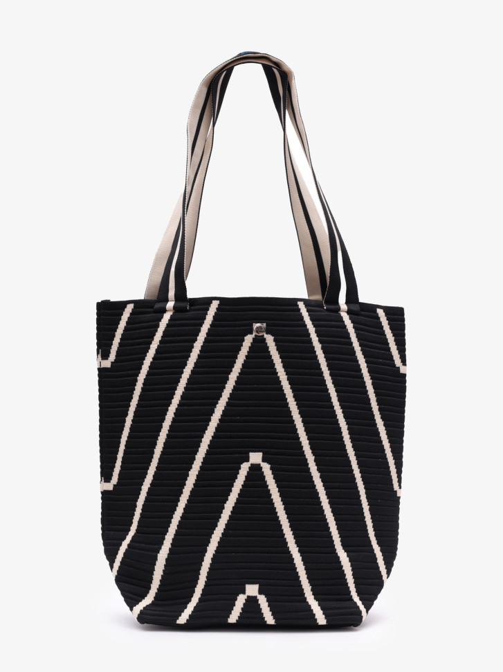 Шоппер Triangle черный