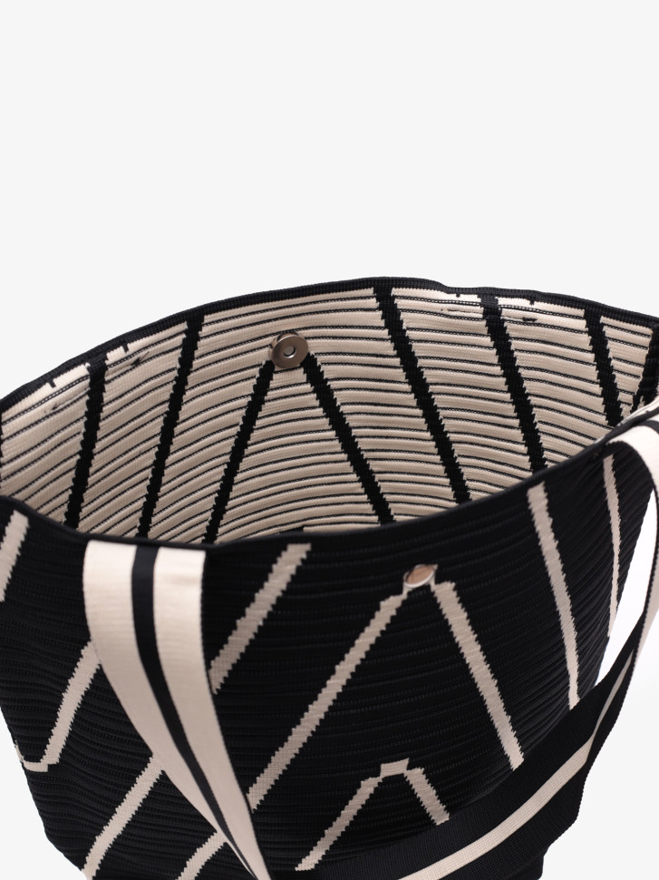 Шоппер Triangle черный