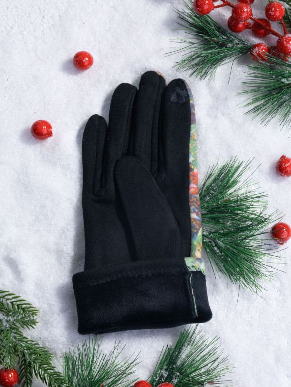 Перчатки женские Ангел 111-30 цветочные поля Перчатки женские Ангел 111-30 цветочные поля