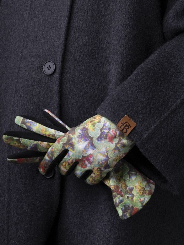 Перчатки женские Ангел 111-30 цветочные поля Перчатки женские Ангел 111-30 цветочные поля