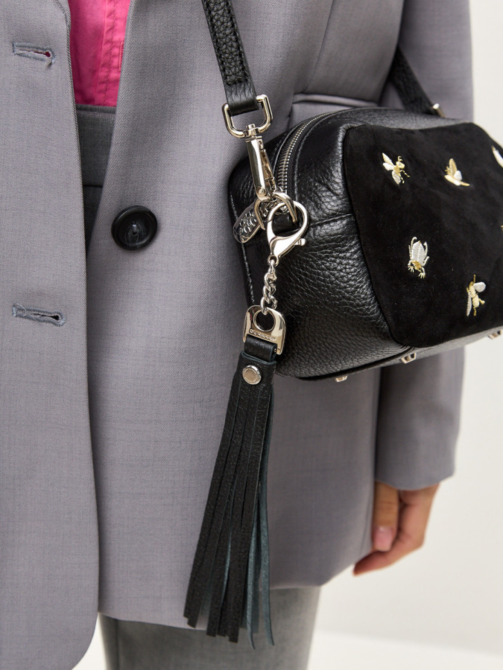 Сумка Curanni 2573 дольче замша черный