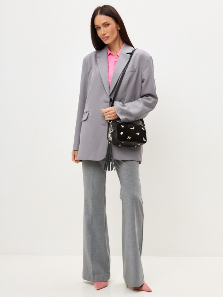 Сумка Curanni 2573 дольче замша черный