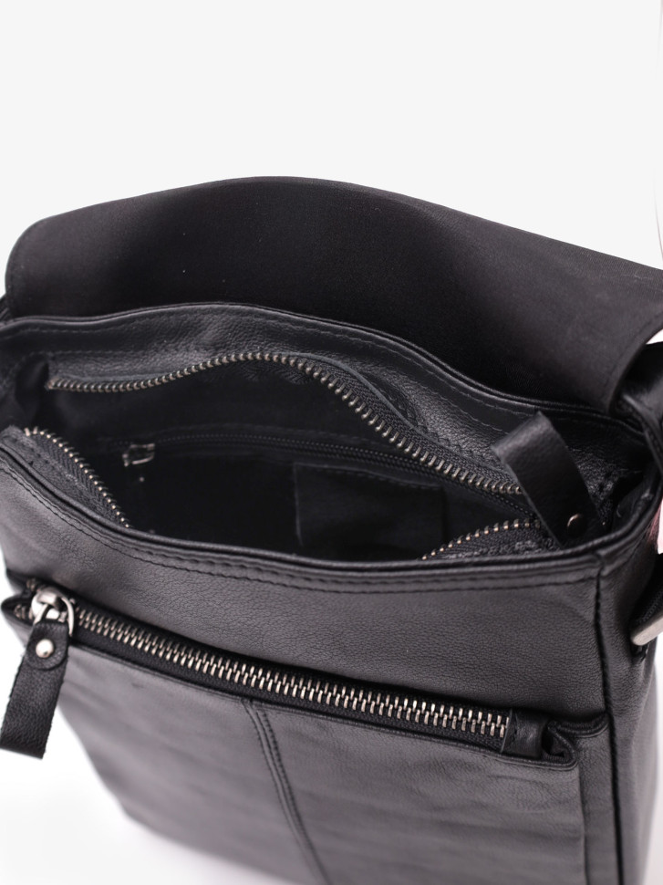 Сумка мужская Baggins Б 9805 черная Сумка мужская Baggins Б 9805 черная