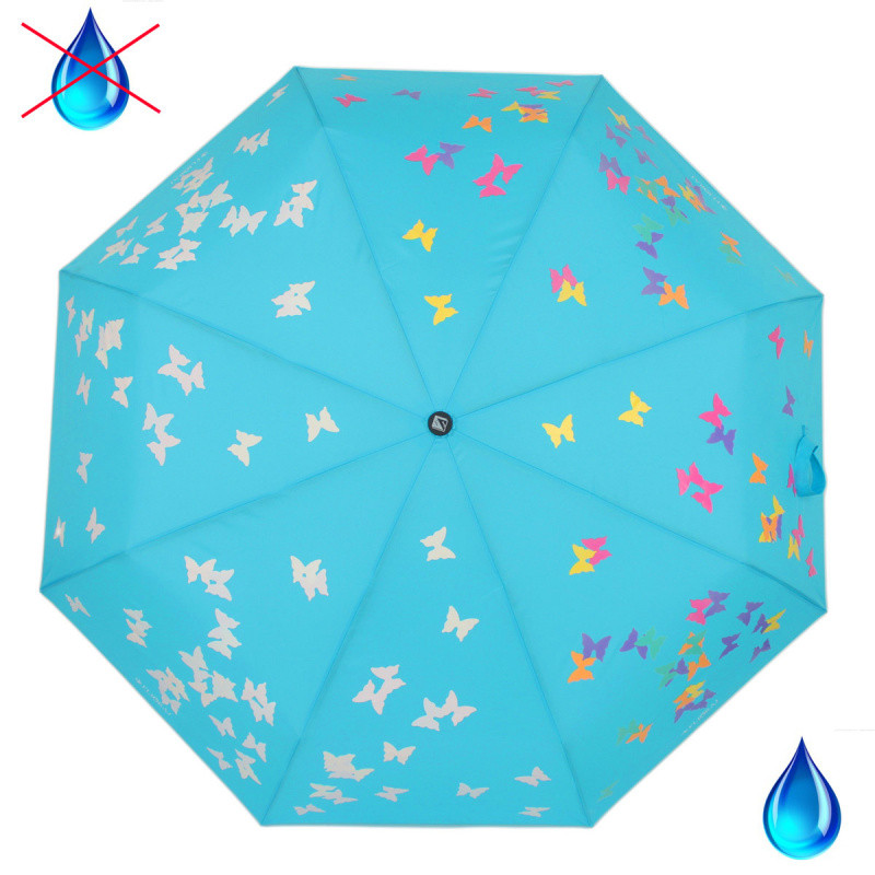 Зонт женский Flioraj 100717 бирюза Зонт женский Flioraj 100717 бирюза