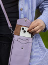 Сумка женская для телефона 5509 l.purple Сумка женская для телефона 5509 l.purple