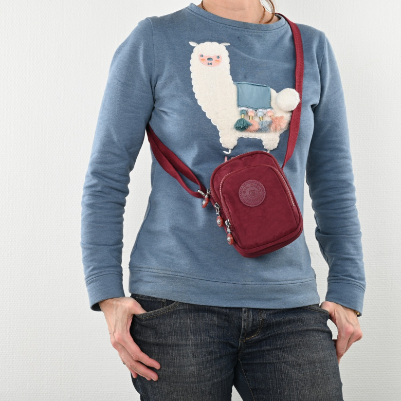 Сумка женская Bobo 3602 бордо