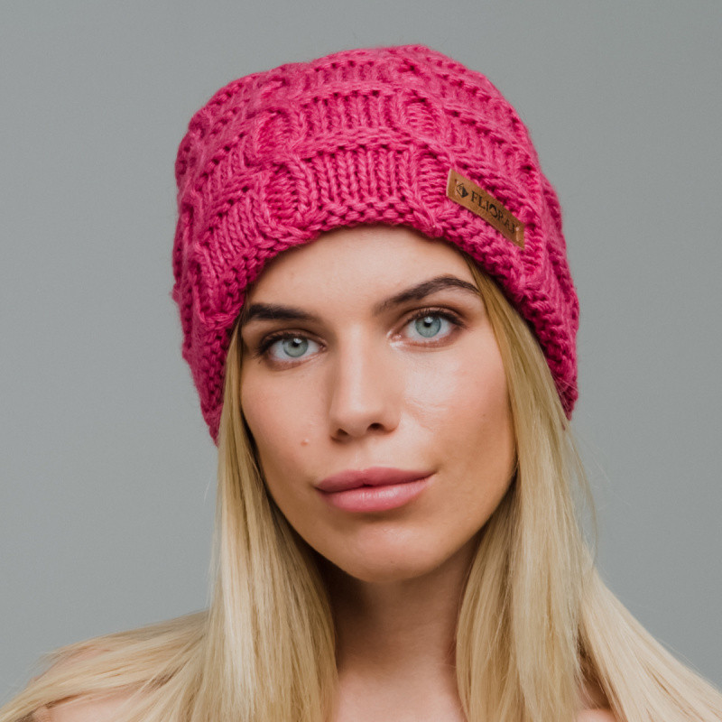 Шапка женская Flioraj 334FJ фуксия