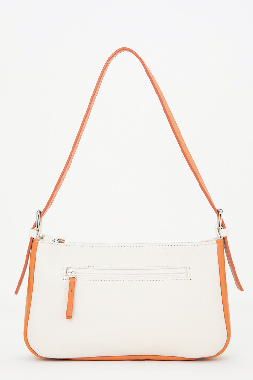 Сумка Protege Ц-549/2 бежевый/оранж флотер Сумка Protege Ц-549/2 бежевый/оранж флотер