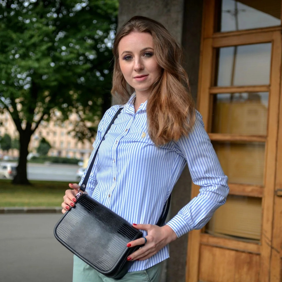 Сумка женская Natalia Kalinovskaya 93р.911 Танис чёрная Сумка женская Natalia Kalinovskaya 93р.911 Танис чёрная