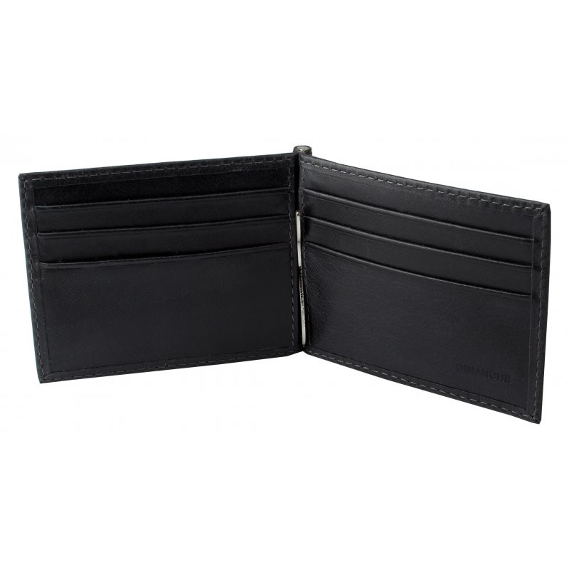 Зажим для денег Dimanche Camel 889/K чёрный, без отделения для мелочи