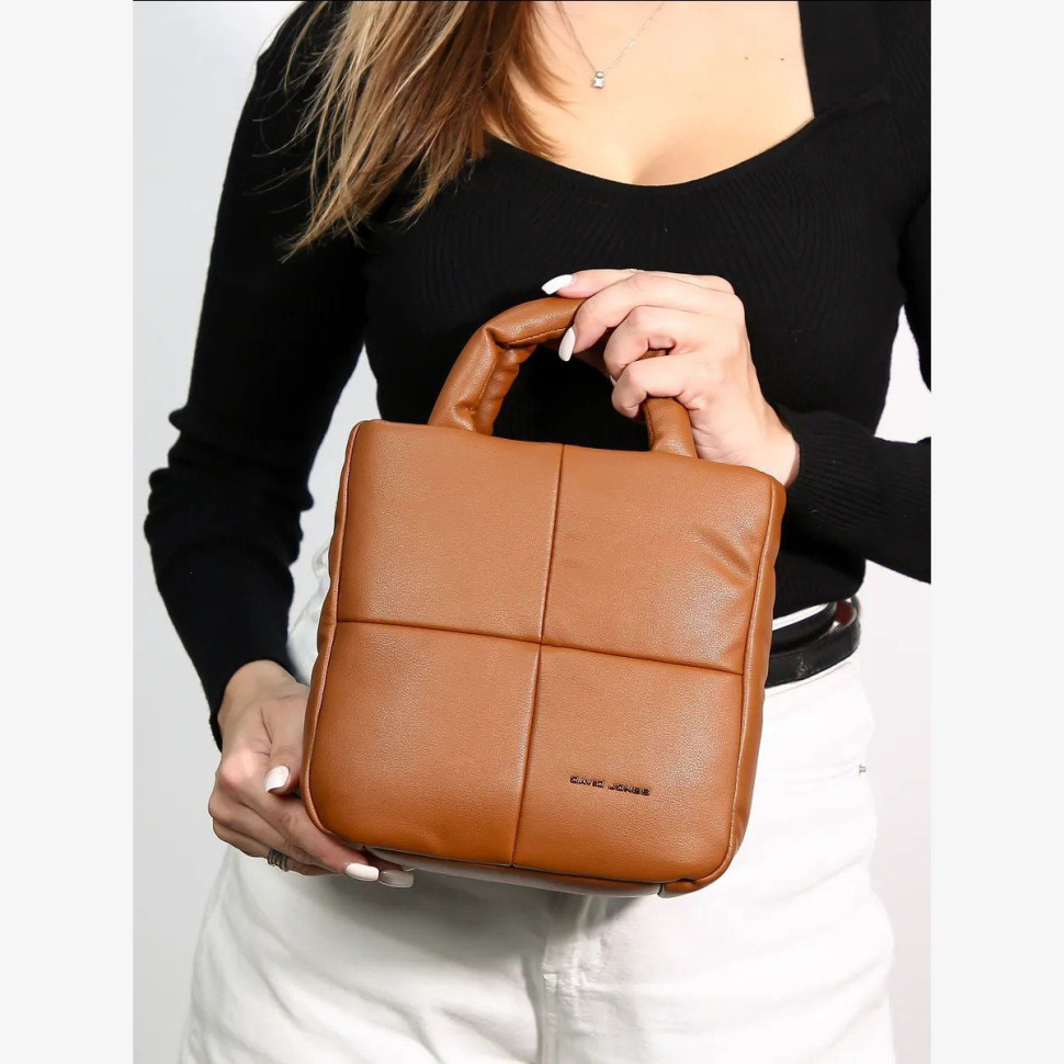 Сумка женская David Jones 7107 cognac Сумка женская David Jones 7107 cognac
