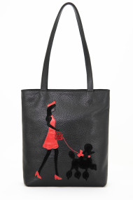 Сумка Protege ДС-517-316 "Дамочка№3" черный флотер Сумка Protege ДС-517-316 "Дамочка№3" черный флотер