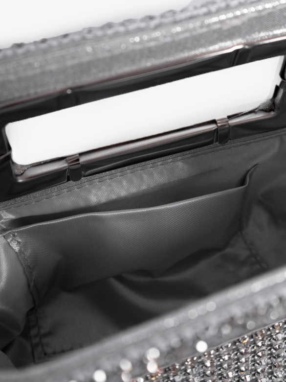 Клатч Baggins ZP029 серебристый Клатч Baggins ZP029 серебристый