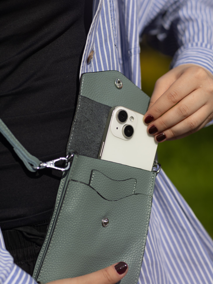 Сумка женская для телефона 5509 blue Сумка женская для телефона 5509 blue