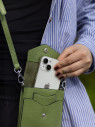 Сумка женская для телефона 5509 apple green