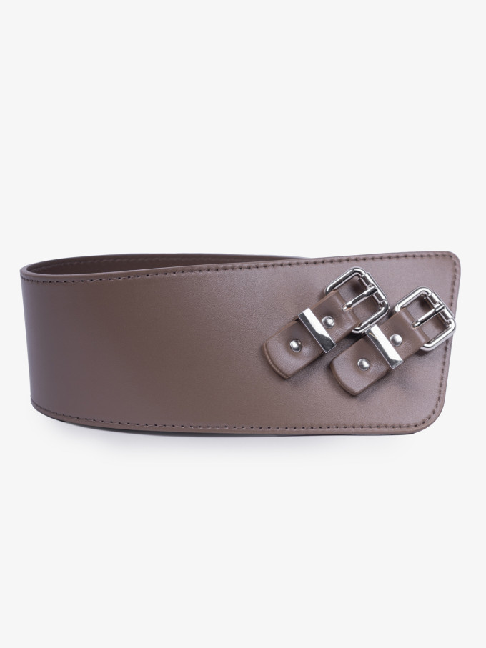 Ремень женский на пояс Baggins 1524 тауп Ремень женский на пояс Baggins 1524 тауп