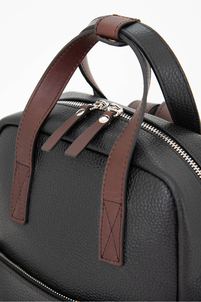 Рюкзак Protege Ц-564/2.64 черный флотер/коричневый пулл Рюкзак Protege Ц-564/2.64 черный флотер/коричневый пулл